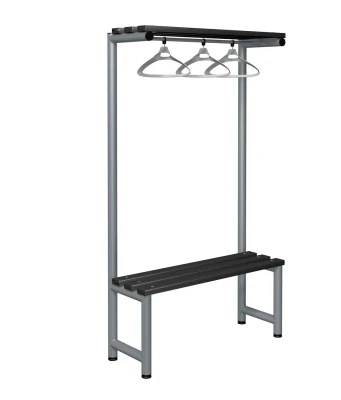 Probe Cloakroom Single Sided Overhead Hanging Bench 1000 x 350 x 475mm