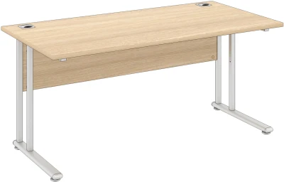 Elite Flexi Rectangular Desk with Twin Cantilever Legs - 1000mm x 800mm