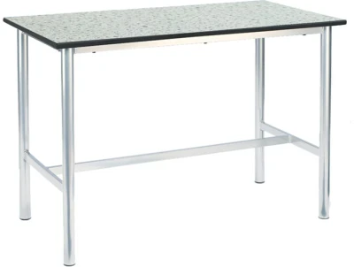 Metalliform Premium H Frame Craft Table - Trespa - 1200 x 750mm