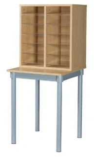 Willowbrook 12 Space Pigeonhole with Table