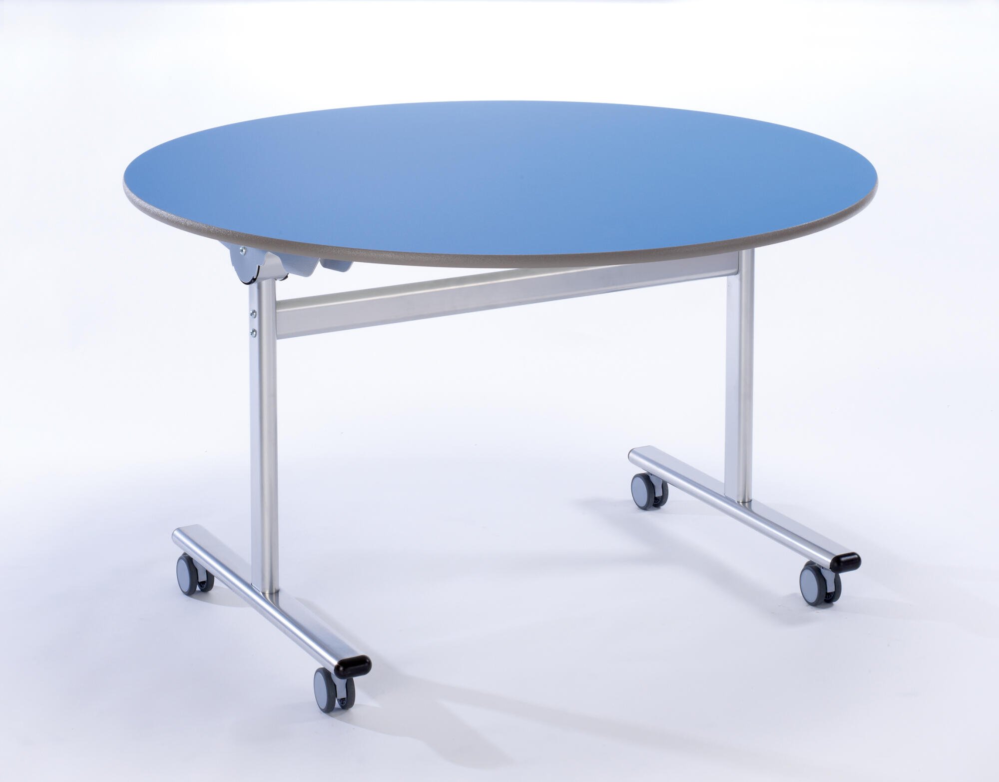 Metalliform Circular Premium Tilt Top Table 1100mm