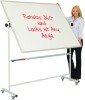 Spaceright Non Magnetic Mobile Swivel Writing White Boards - 1800 x 1200mm