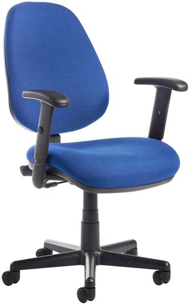 Dams Bilbao Operator Chair with Adjustable Arms - Blue