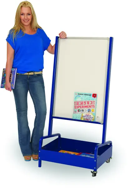 Spaceright Little Rainbows Mobile Non-Magnetic Store 'N' Write Big Book Whiteboard