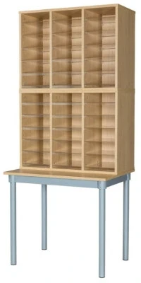 Willowbrook 36 Space Pigeonhole with Table