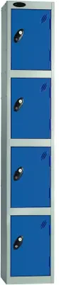 Probe 4 Door Single Steel Locker - 1780 x 460 x 460mmm