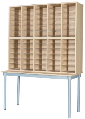 Willowbrook 60 Space Pigeonhole with Table