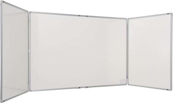Spaceright Spacesaving Writing White Boards Single Wing 1200 x 1200mm