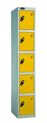 Probe 5 Door Single Steel Locker - 1780 x 305 x 460mm