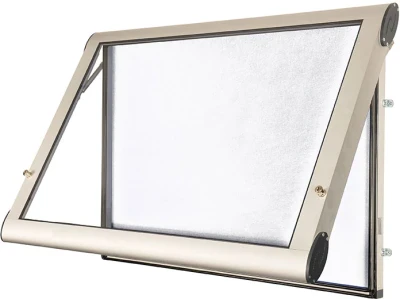 Spaceright Weathershield Wall Mounted Magnetic Outdoor Showcase - 780 x 1031mm