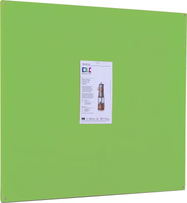 Spaceright Accents FlameShield Unframed Noticeboard - 1800 x 1200mm
