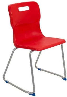 Titan Skid Base Classroom Chair - (14+ Years) 460mm Seat Height
