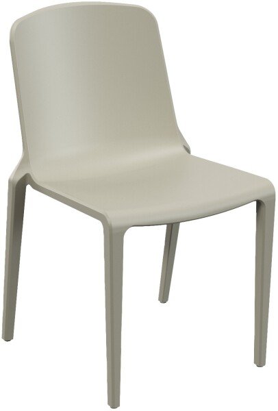 KI Hatton Stacking Chair - Ash Grey