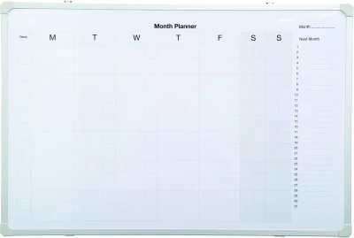 Spaceright Monthly Planner Magnetic White Board