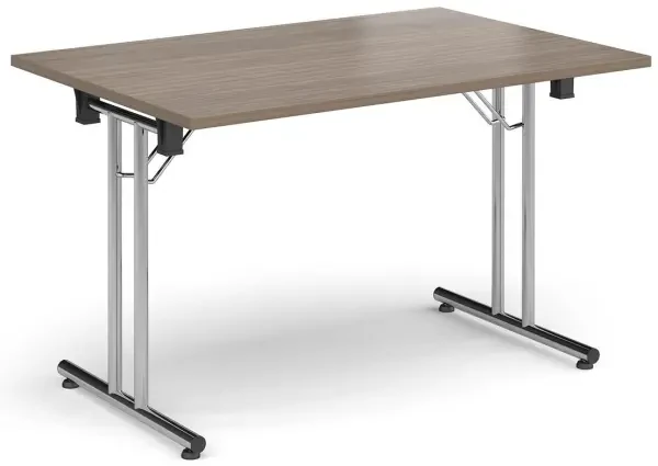 Dams Rectangular Folding Table - 1200 x 800mm - Barcelona Walnut