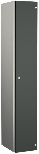Probe Zenbox Single Compartment Locker - 1800 x 300 x 450mm - Dark Grey