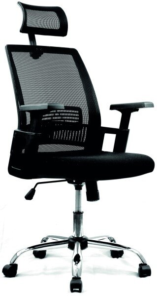 Nautilus Alpha Mesh Chair - Black