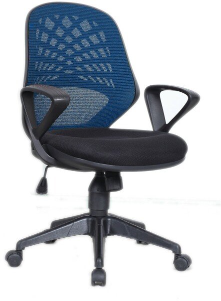 Nautilus Lattice Operator Chair - Blue - Blue