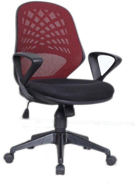 Nautilus Lattice Operator Chair - Red - Red