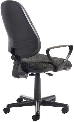 Gentoo Bilbao Fabric Operators Chair with Fixed Arms