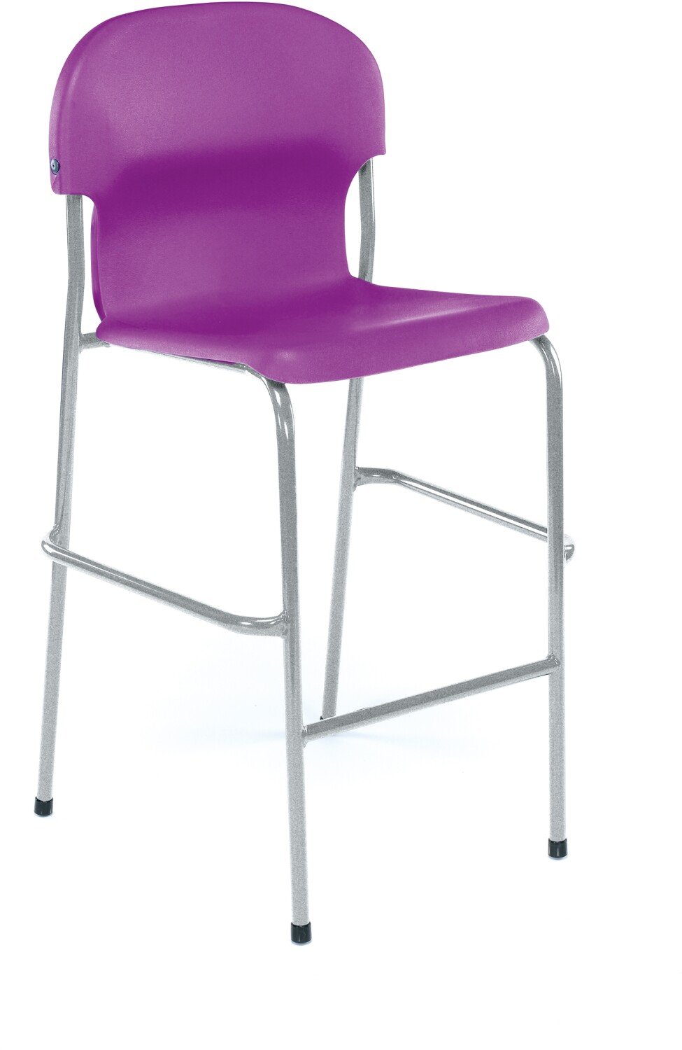 Metalliform 2104-MC-Blue Chair 2000 High Chair with 620 mm Seat Blue 