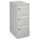 Bisley Executive 3 Drawer Steel Filing Cabinet
