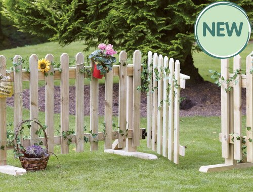 Millhouse Movable Fence Panel Divider And Gate