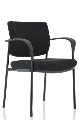 Dynamic Brunswick Deluxe Black Fabric Chair