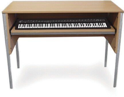 music desks and desk with piano keyboard tray