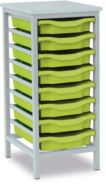 Monarch 8 Shallow Tray Unit - Lime