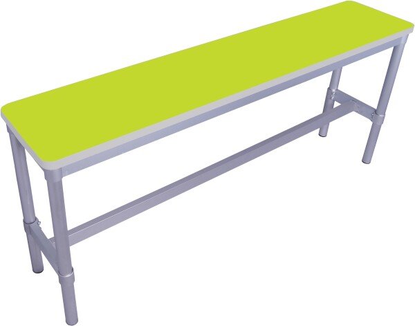 Gopak Enviro High Dining Bench - 1600 x 330mm - Acid Green