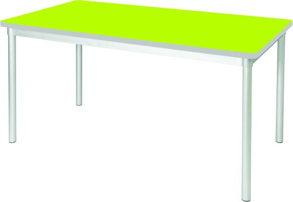 Gopak Enviro Rectangular Dining Table - 1200 x 750mm - Acid Green