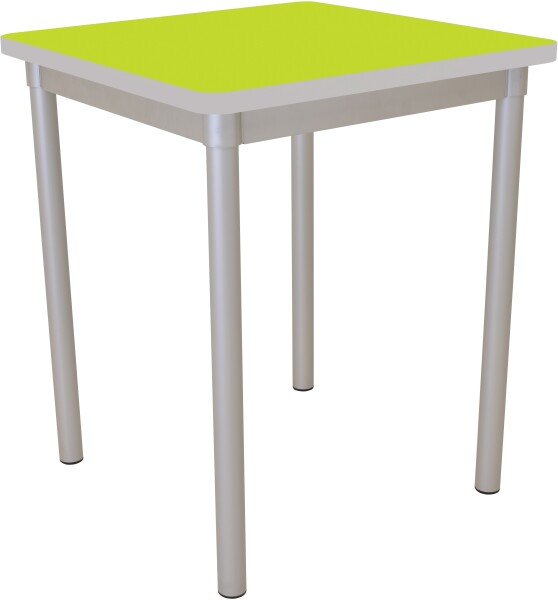 Gopak Enviro Square Dining Table - 600mm - Acid Green