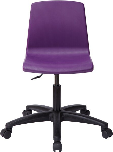 Metalliform NP Swivel Chairs With Black Base - Seat Height 420-480cm