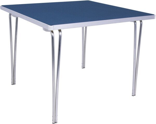 Gopak Games Folding Table W910 x D890 x H698 - Blue