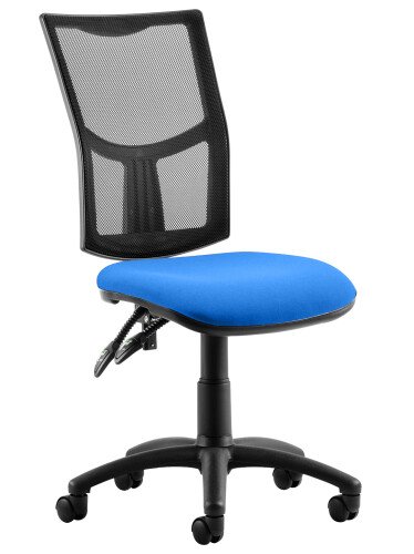 Dynamic Eclipse Plus 2 Mesh Operator Chair without Arms - Blue