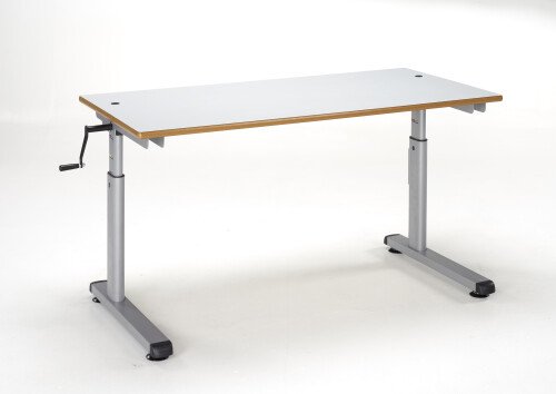 Metalliform HA200 Series Height Adjustable Table 700 X 600mm MDF