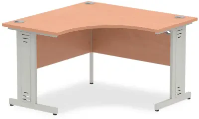 Dynamic Impulse Corner Desk with Cable Managed Legs - 1200mm x 1200mm