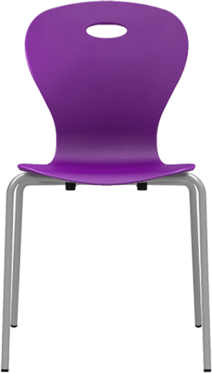 Origin Lotus 4 Leg Chair - Blue Lilac