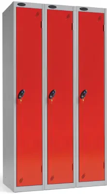 Probe Single Door Nest of 3 Steel Locker