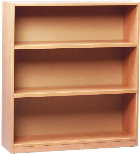 Monarch Open Bookcase With 2 Adjustable Shelves Height 1000mm