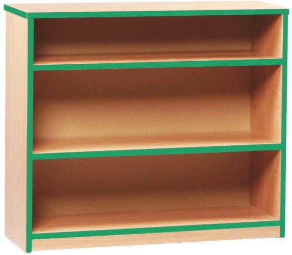 Monarch Open Bookcase with 2 Adjustable Shelves