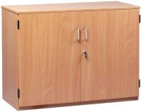 Monarch Stock Cupboard With 2 Adjustable Shelves