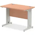Dynamic Impulse Rectangular Desk with Cable Managed Legs - 1000mm x 800mm