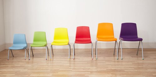 Metalliform NP Classroom Chairs Size 2 (3-4 Years)