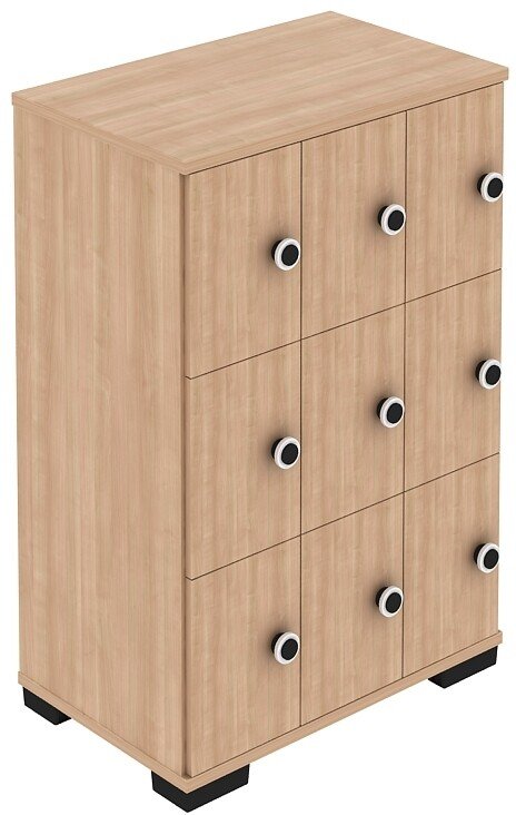 wooden lockers