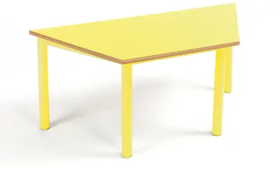 Metalliform Premium Nursery Trapezoidal Table - 1100 x 550mm