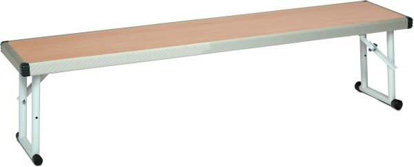 Spaceright Fast Fold Folding Bench - 305 x 1525mm - Beech