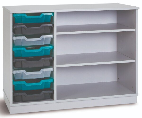 Monarch Premium Static 8 Shallow Tray Unit with 2 Shelf Compartment