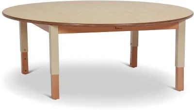 Millhouse Large Circular Table - Height Adjustable